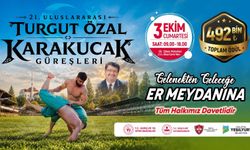 21. Uluslararası Turgut Özal Karakucak Güreşleri 3 Ekim'de Düzenlenecek
