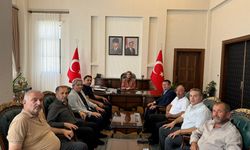 Başkan Cengiz'den Kaymakam Bayguş'a Ziyaret