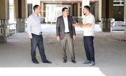Başkan Taşkın, Eski Hal Binası Alanındaki Projeyi İnceledi