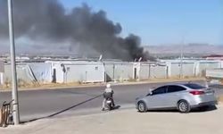 Dilek Yolunda Atıl Konteynerde Yangın