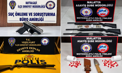 Malatya'da 5 Günlük Asayiş Bilançosu: 39 Aranan Şahıs Yakalandı