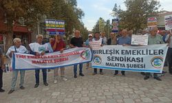 Malatya'da Emeklilerden Seyyanen Zam Çağrısı