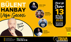 Malatya'da Vefa Gecesi: Bülent Hanbay Stand-Up Gösterisi 13 Eylül'de Sahnelenecek