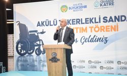 Malatya'da 80 Engelli Bireye Akülü Tekerlekli Sandalye Desteği