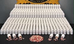 Malatya'da Uyuşturucu Operasyonu: 44 Bin 616 Hap Ele Geçirildi