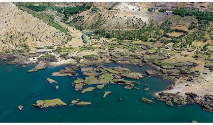 Adıyaman'daki "yüzen adalar"ı sabitleme projesinde ilk adım başarılı