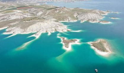 Adıyaman'ın adacıkları "Maldivler"i andırıyor