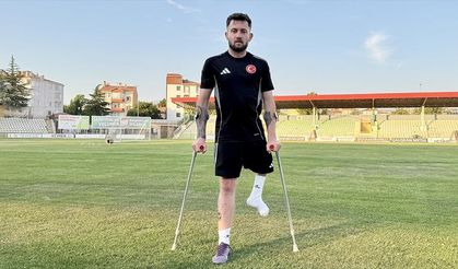 Ampute futbolun gol kralı Ömer Güleryüz'ün hedefi kaptan olarak da başarılarını sürdürmek