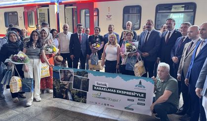 Turistik Karaelmas Ekspresi, Zonguldak'a ulaştı