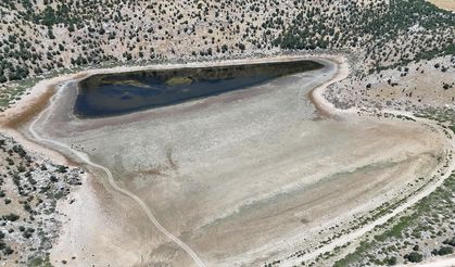 Adıyaman'daki Sülüklü Göl, kuruma tehlikesiyle karşı karşıya