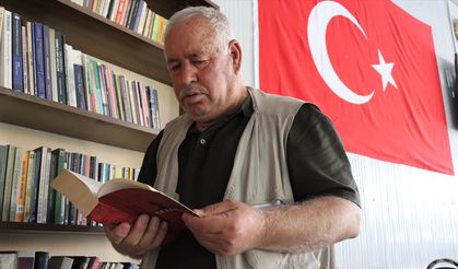 Kitapla buluşturulan cami altındaki çay ocağı adeta kültür merkezine dönüştü