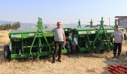 TKDK desteğiyle köye kazandırdıkları tarım aletleriyle ekonomiye katkı sağlayacaklar