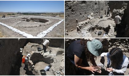 Yassı Höyük'te Geç Tunç Çağı'na ait yapı ve silolar gün yüzüne çıkarıldı