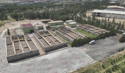 Niğde OSB'de kurulan tesiste arıtılan atık su tarıma can veriyor