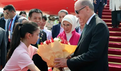 Cumhurbaşkanı Erdoğan, Şanghay İşbirliği Örgütü Zirvesi için Çin'de