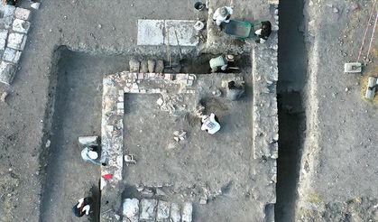 Ani'deki kazılarda Selçuklu dönemine ait kümbet kalıntısı bulundu