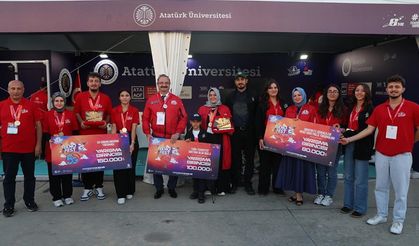 Atatürk Üniversitesi TEKNOFEST'te 11 madalya kazandı