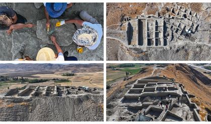 Çavuştepe Kalesi'nde savaşlarda kullanılan sapan taşları bulundu