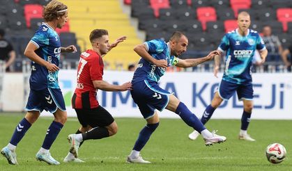 Gaziantep FK ile Samsunspor berabere kaldı