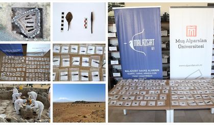 'Malazgirt'in izini süren uzmanlar 1000'in üzerinde metal savaş objesi buldu