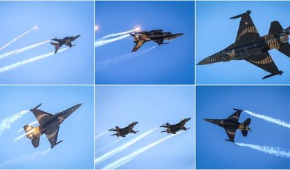 SOLOTÜRK 10. Sivrihisar Hava Gösterileri'nde uçuş yaptı