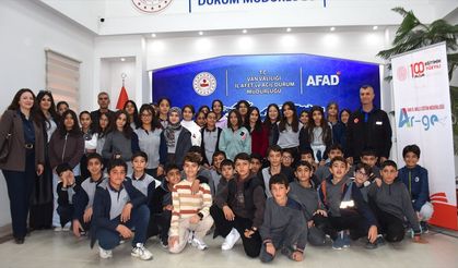 AFAD ekipleri eğitimlerle öğrencilere afet bilinci aşılıyor