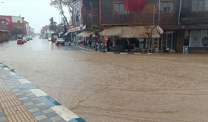 Bilecik'te sağanak etkili oldu