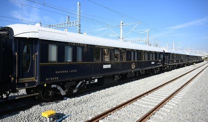 Paris'ten yola çıkan Orient Express, yılın ikinci seferi için Türkiye'de