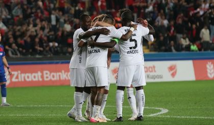 Ziraat Türkiye Kupası'nda Gaziantep FK üst tura yükseldi