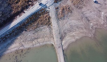 Koçhisar Barajı'nda kullanılabilir su seviyesi kuraklık nedeniyle yüzde 1'in altına düştü