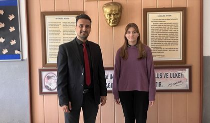 Muğla'da ortaokul öğrencisi kazandığı bursun ilk ödemesini okuluna bağışladı