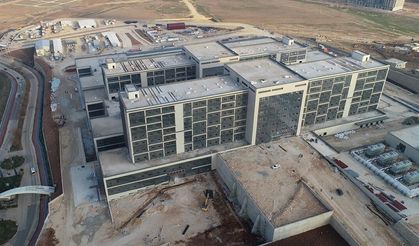 Hızla yükselen Mardin Şehir Hastanesinde sona gelindi