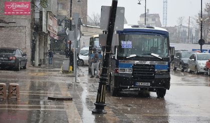 Malatya'da karla karışık yağmur etkili oldu