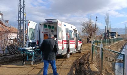 Doğanşehir'de TOKİ Çalışmasında Göçük: 2 İşçi Yaralandı