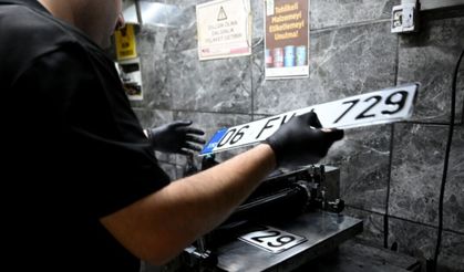 APP Plaka Denetimleri Sonrası Plaka Değişim Merkezlerinde Yoğunluk