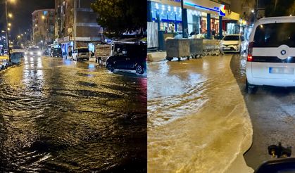 Sarıcıoğlu Caddesi Göle Döndü