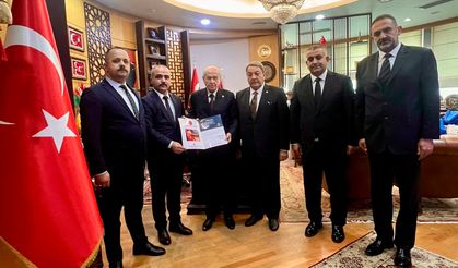MHP Malatya Heyetinden Bahçeli'ye Kongre Daveti