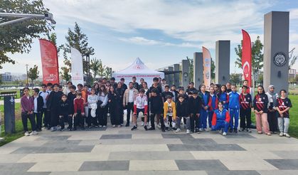 Malatya'da Oryantiring Yarışmalarına Rekor Katılım: 422 Sporcu Yarıştı