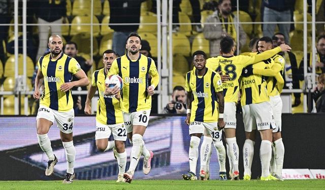 Fenerbahçe, Atakaş Hatayspor'u 2-1 mağlup etti