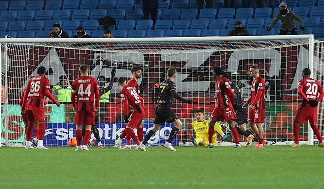 Gaziantep FK'nin deplasmandaki galibiyet hasreti 10 maça çıktı