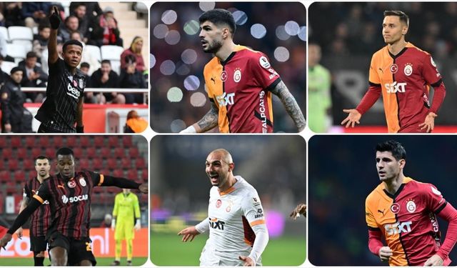 Beşiktaş-Galatasaray derbisinde 10 oyuncu "siftah" peşinde