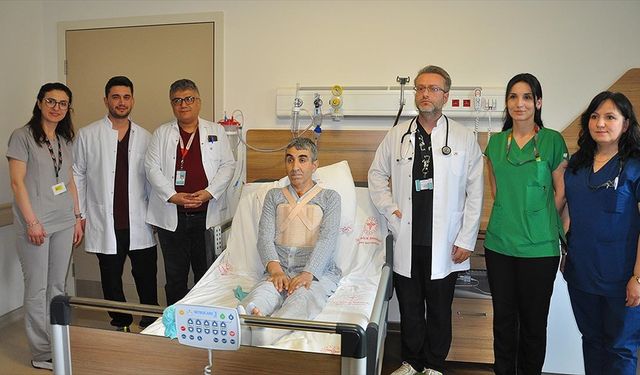 Aort damarı ikinci kez yırtılan hasta, Eskişehir Şehir Hastanesinde sağlığına kavuştu
