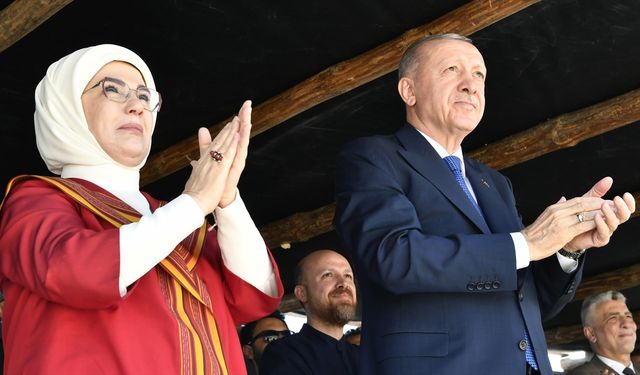 Emine Erdoğan, 7. Etnospor Kültür Festivali'ni ziyaret etti