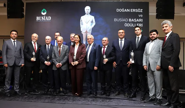 BUSİAD 2024 Ödülleri sahiplerini buldu