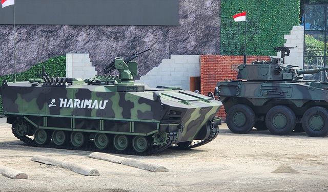 KAPLAN Zırhlı Personel Taşıyıcı, ilk kez Endonezya'da sergilendi