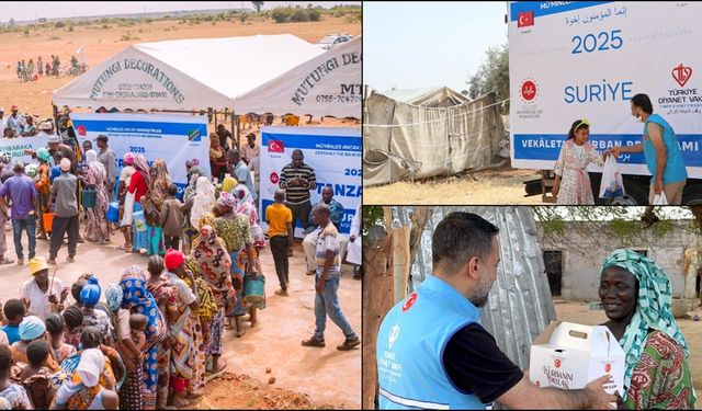 Türkiye Diyanet Vakfı, 37 milyonu aşkın ihtiyaç sahibine kurban eti ulaştırdı