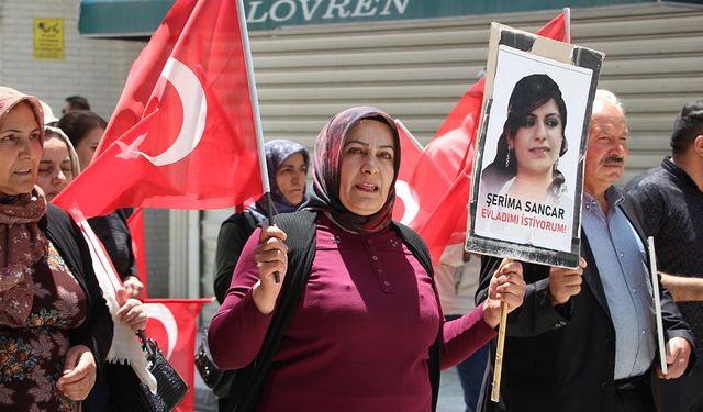 Vanlı aileler, DEM Parti İl Başkanlığı önündeki eylemlerini sürdürdü