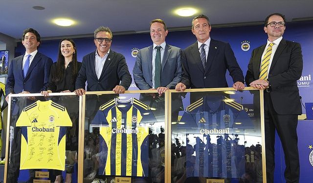 Fenerbahçe, stat isim ve forma sponsorluğu için Chobani ile sözleşme imzaladı