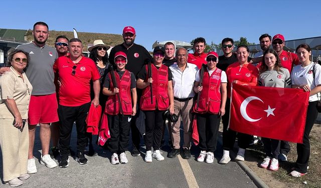 Milli atıcılar, Avrupa Şampiyonası'nı 10 madalyayla tamamladı