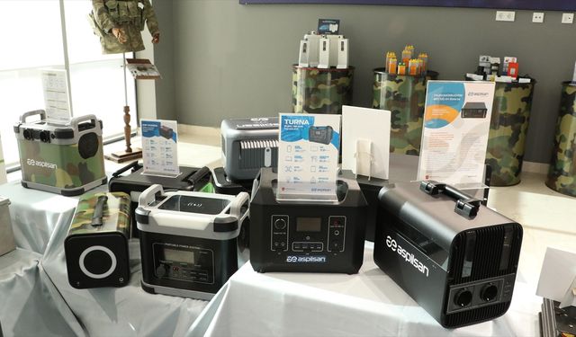 ASPİLSAN Enerji, bavul, çanta ve raf tipi taşınabilir bataryalar üretiyor